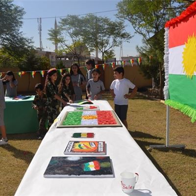 Sardam Students Design Their Own Flags